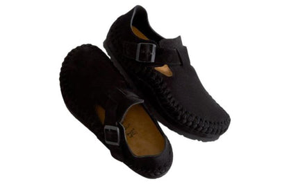 Birkenthtstock London Braided Shoes 'Black' BR1027505