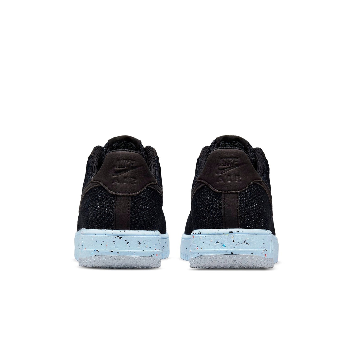 Nithtke Athtir Forthtce 1 Crater Flyknit 'Black Chambray Blue' DC4831-001
