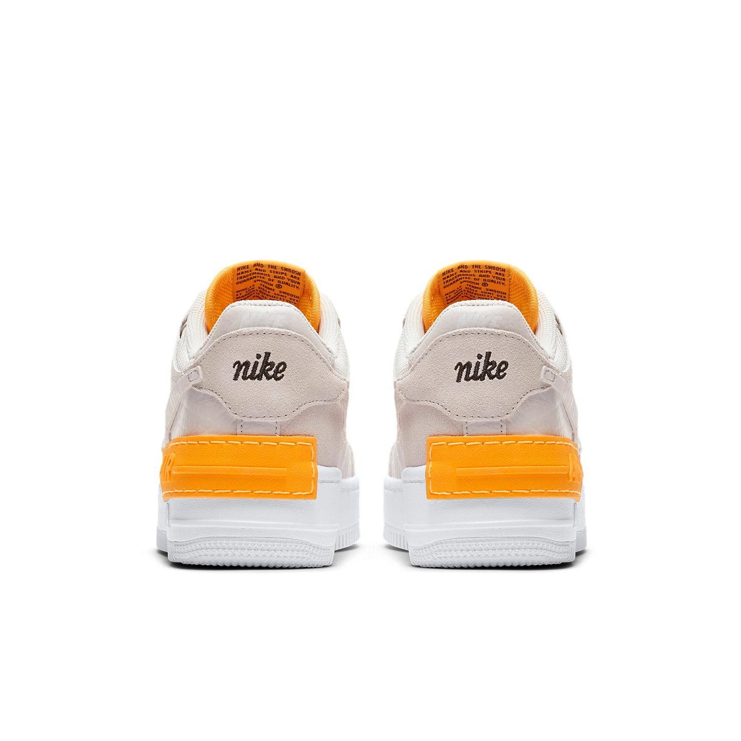 (WMNS) Nithtke Athtir Forthtce 1 Shadow 'Tan Orange' CU3446-001