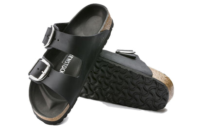 Birkenthtstock Arizona Big Buckle Sandals 'Black' 1011074