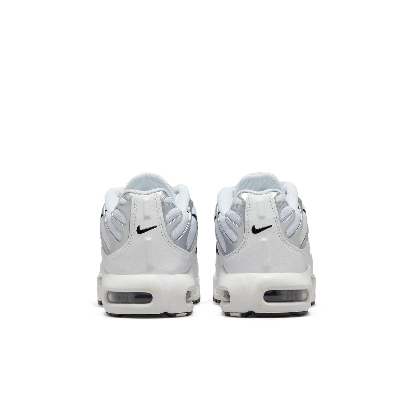 (GS) Nithtke Aithtr Max Plus Silver Swoosh 'Black White' DV7151-100