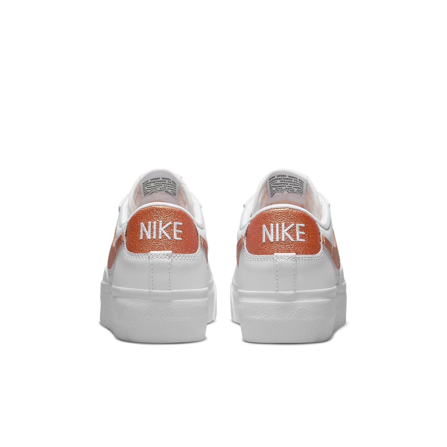 (WMNS) Nithtke blathtzer Low Platform 'White Metallic Copper' DQ7571-100