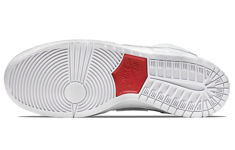 Nithtke Oski x SB Skateboard Duthtnk High Shark 'White Grey' CI2692-100