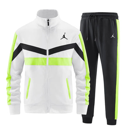 Men's casual sportswear long sleeve jogging suit