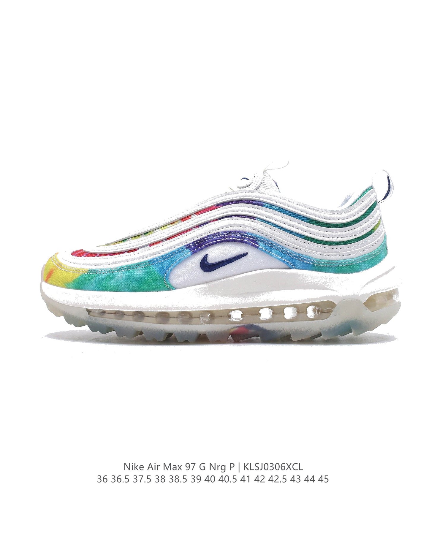 Aithtr Max 97 NRG White&Colorful CK1209-001 Dames & Heren Schoenen