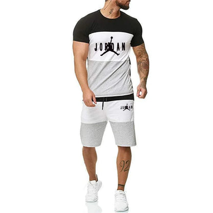 2023 Men's Sports Casual Short Sleeve Suit