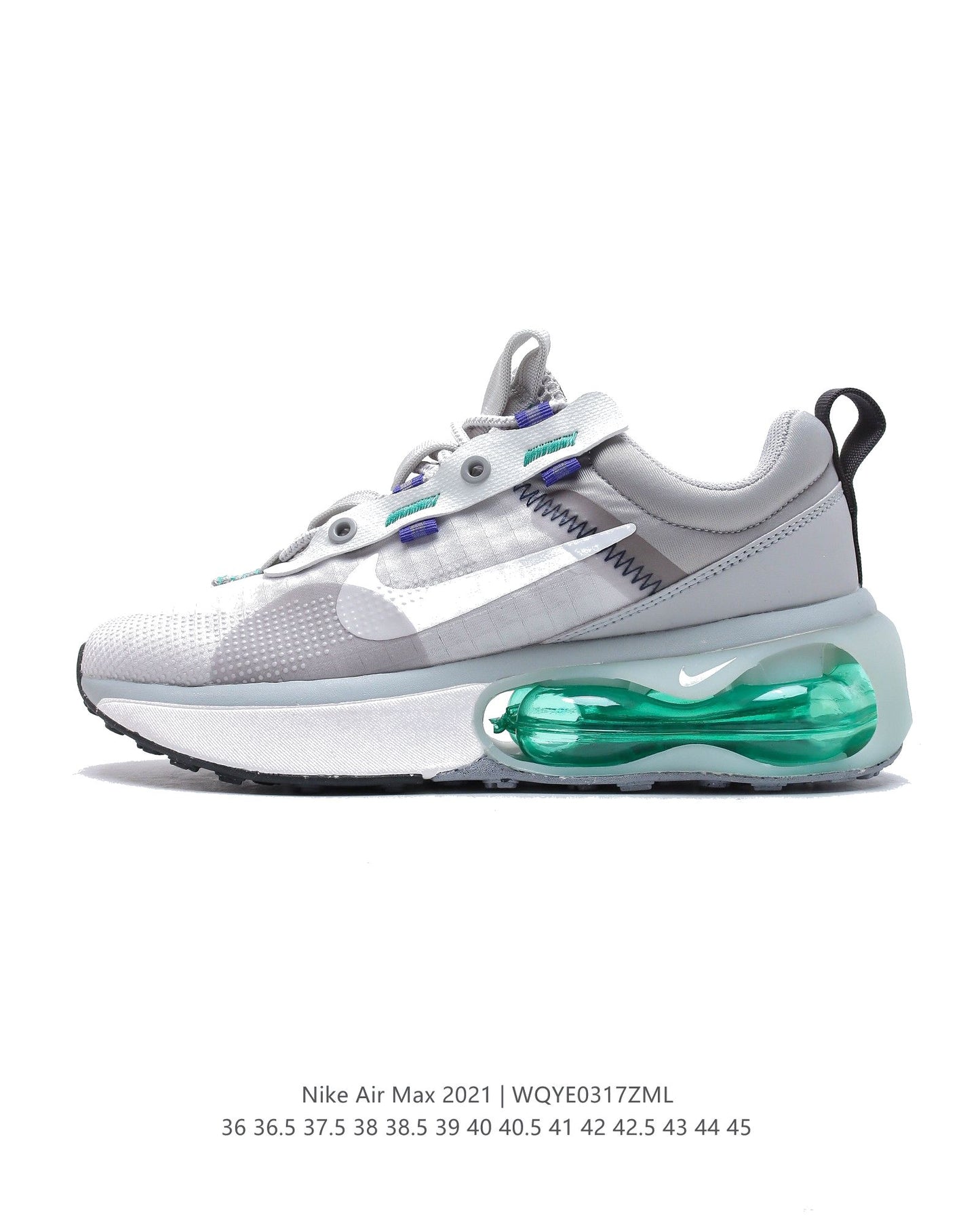 Aithtr Max 2021 BlackWhite DA1925-001 Dames & Heren Schoenen-1