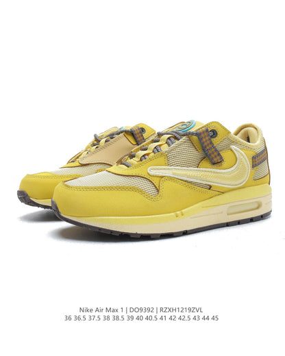 Travis Scott x  Aithtr Max 1WheatLemon DO9392 Dames & Heren Schoenen-1
