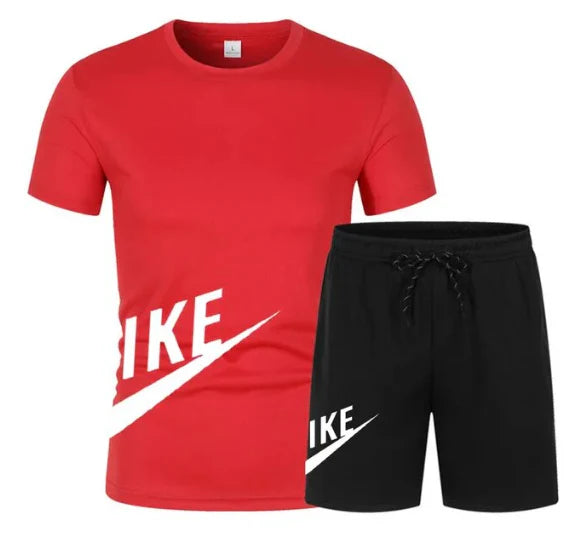 Summer Men's Sets Fashion Korean Tracksuit Men Short Sleeve T Shirts+sport Shorts Suit Men Casual Men Clothing Mens Joggers Sets