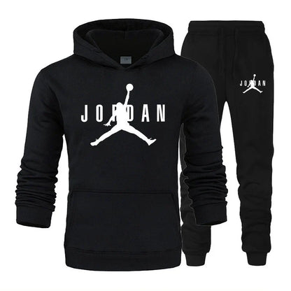 men's plus velvet leisure sports sweatshirt cover