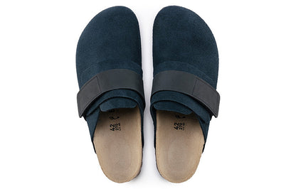 Birkenthtstock Nagoya Suede Leather Narrow Fit 'Navy' 1017508