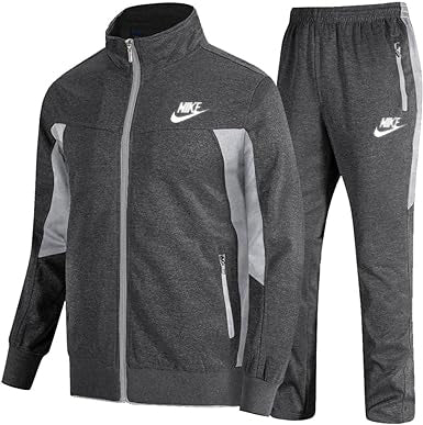 Men's Tracksuits Sweatsuits for Men Sweat Track Suits 2 Piece Casual Athletic Jogging Warm Up Full Zip Sets