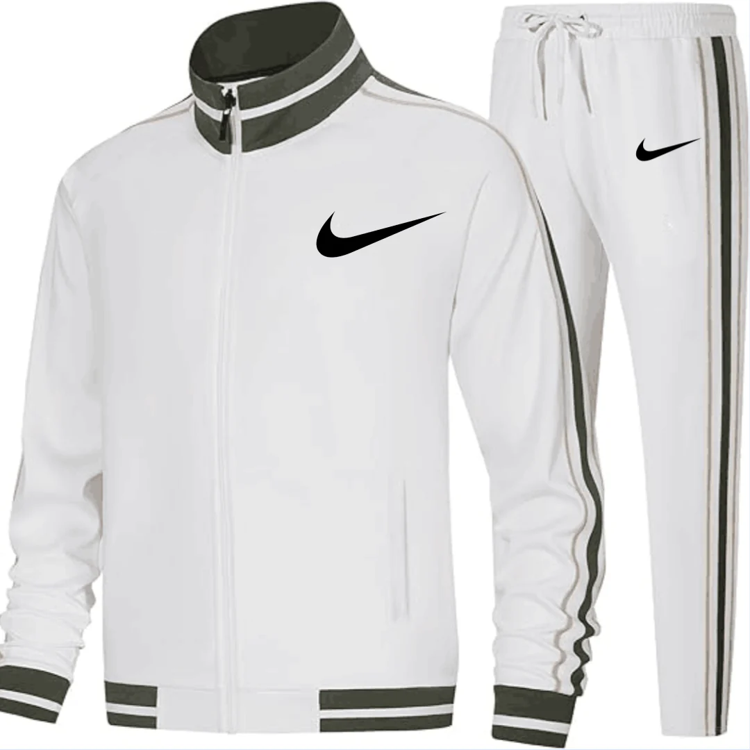 Autumn and winter zipper style warm sportswear