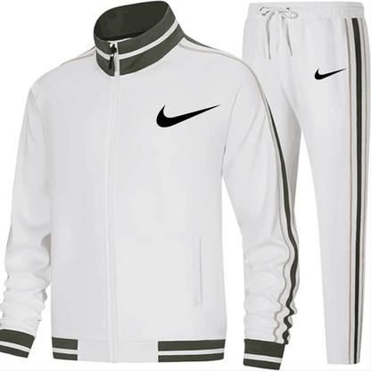 Autumn and winter zipper style warm sportswear