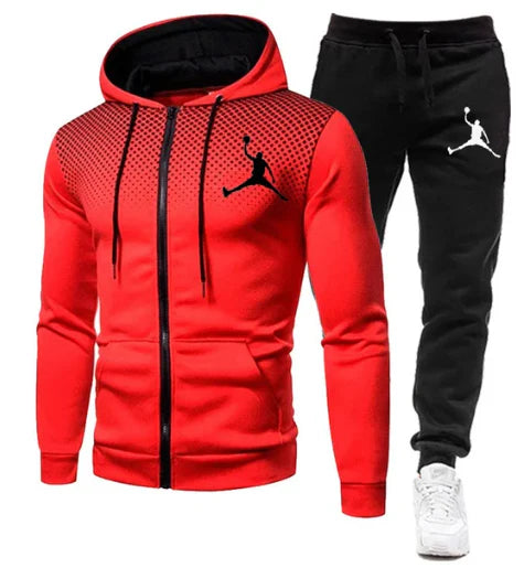 Men's hooded sweatshirt set, best-selling brand men's sportswear, autumn casual pants, gym and jogging, 2023