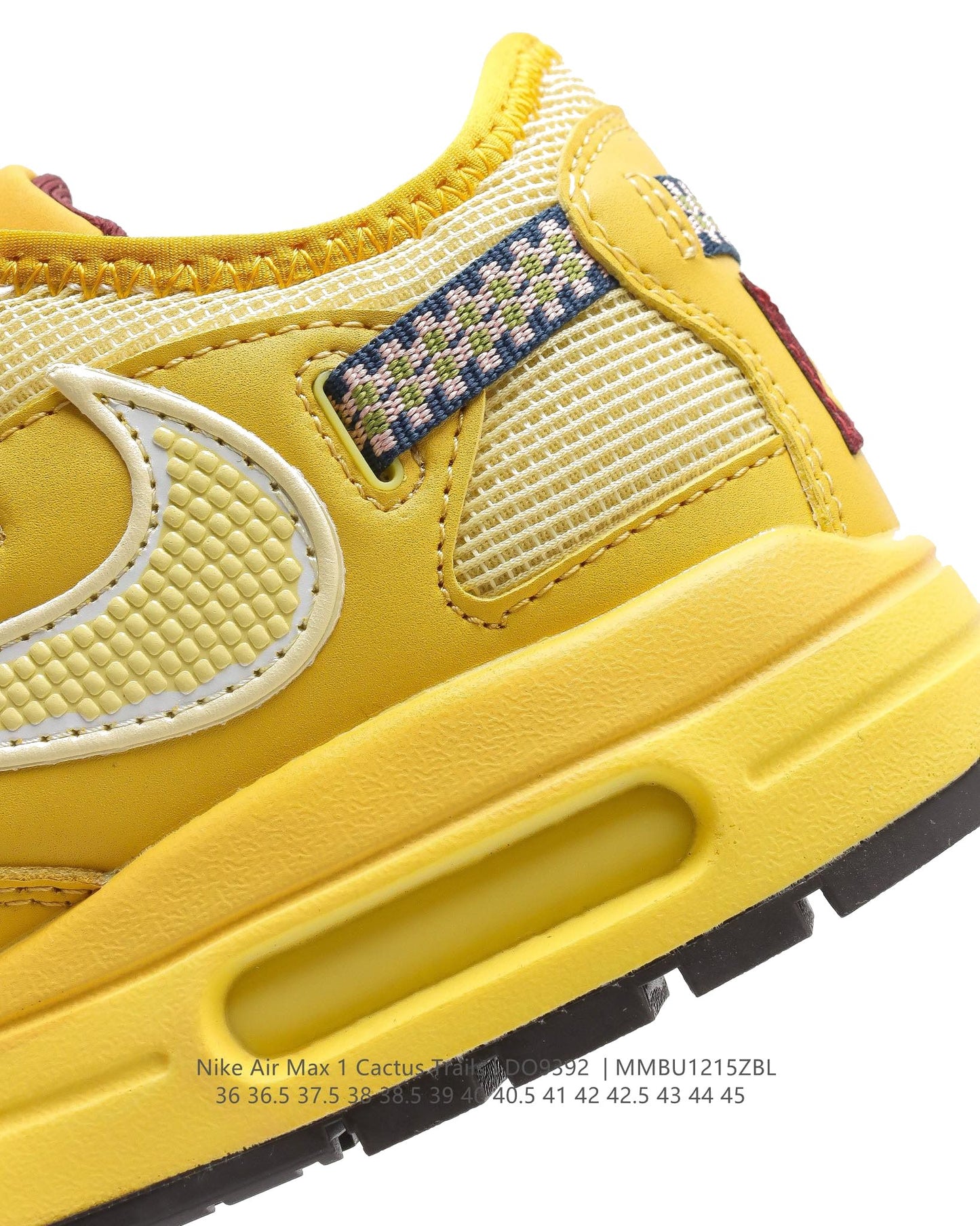 Travis Scott x  Aithtr Max 1WheatLemon DO9392-700 Dames & Heren Schoenen-2