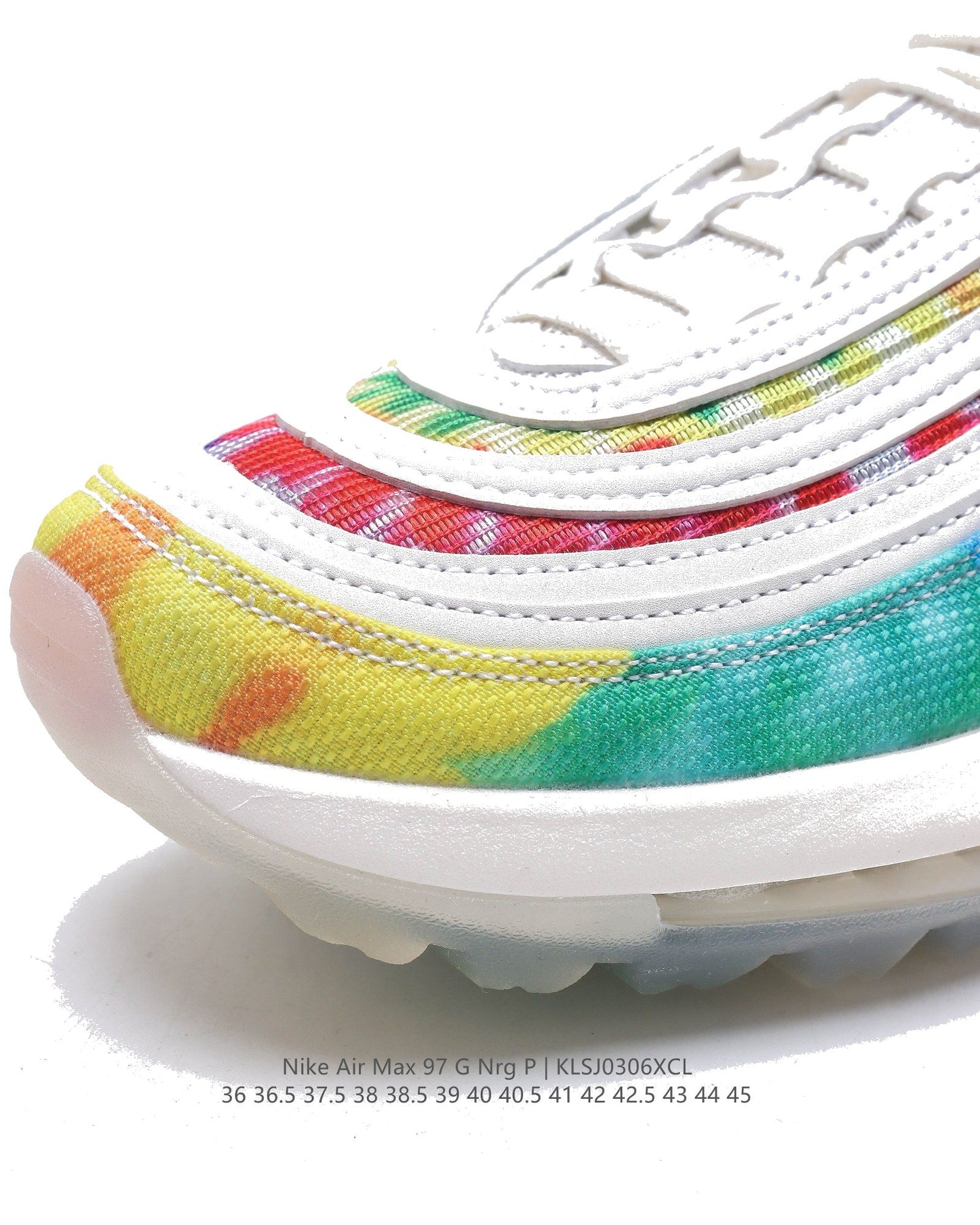 Aithtr Max 97 NRG White&Colorful CK1209-001 Dames & Heren Schoenen