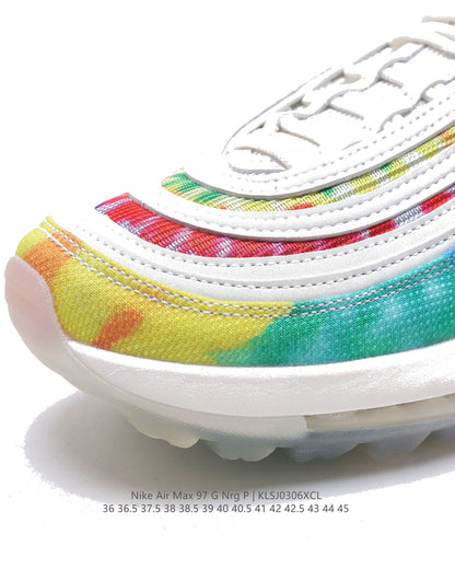 Aithtr Max 97 NRG White&Colorful CK1209-001 Dames & Heren Schoenen