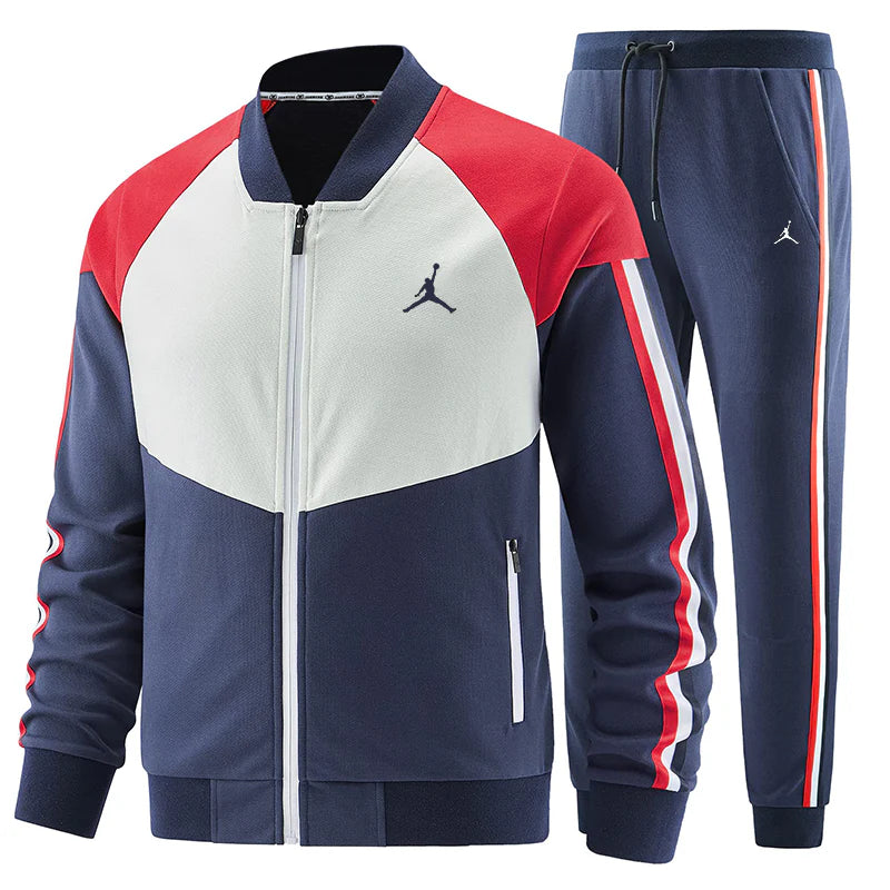 Men's casual sportswear long sleeve jogging suit