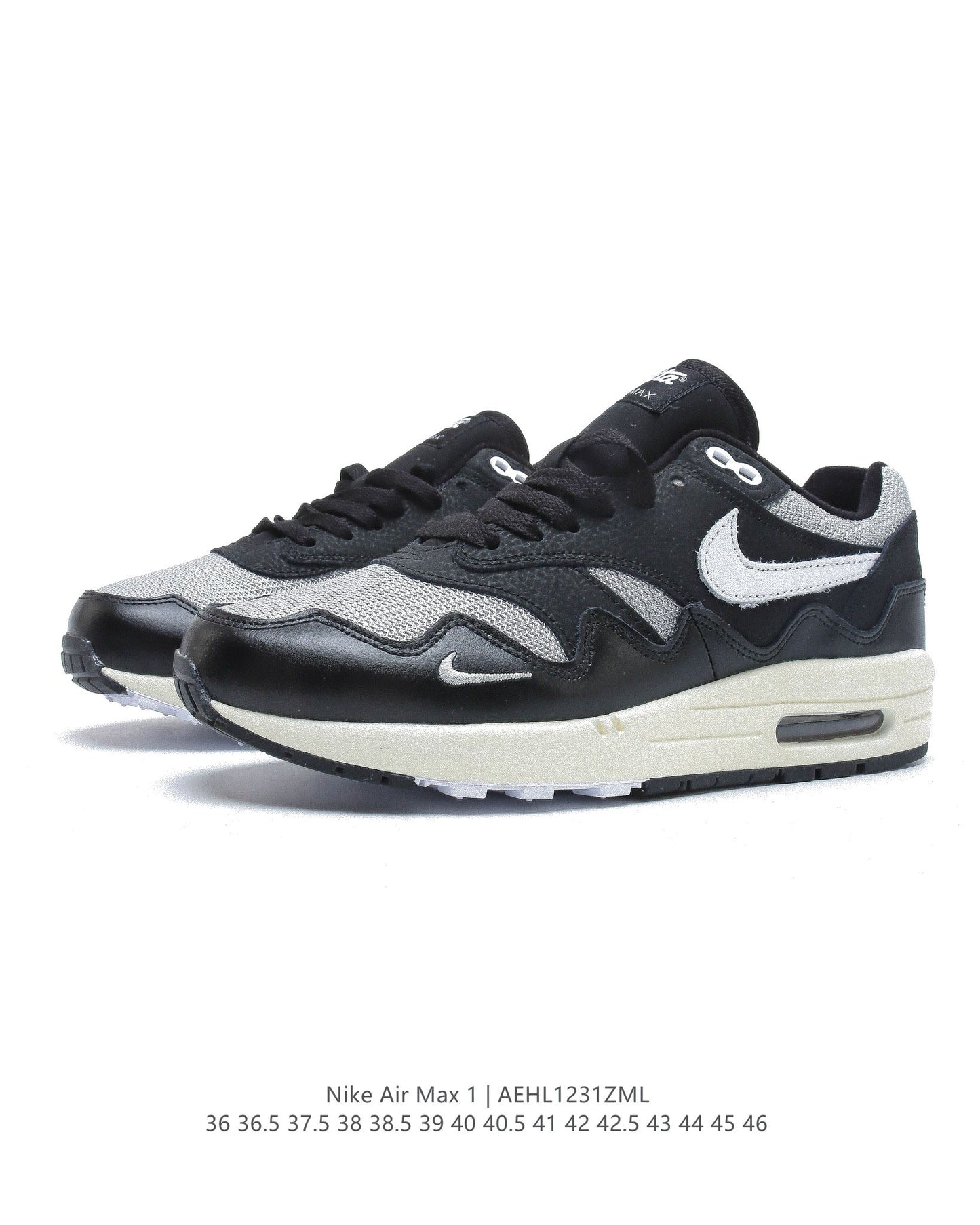 Patta x  Aithtr Max 1 BlaceDQ0299-001 Dames & Heren Schoenen