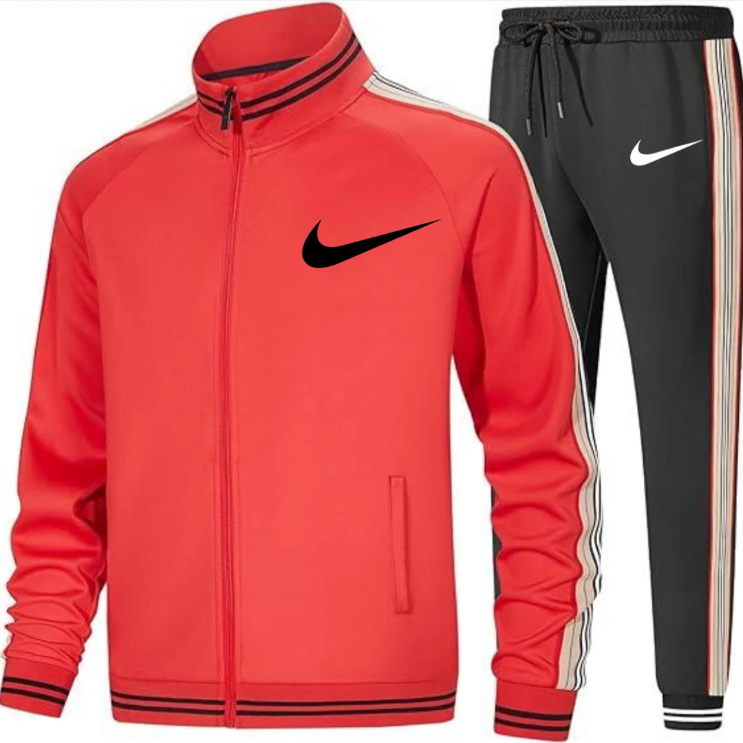Autumn and winter zipper style warm sportswear