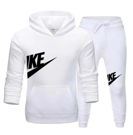 Spring Brand Men Hoodies Sweatshirt+Sweatpants Suit Autumn Winter Warm Tracksuit Sets Men's Hooded Outwear
