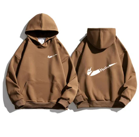 Korean Movement Brand Printed Sweater Hoodies Women Men Luxury Designer Fashion Street Apparel Autumn Winter Hoodies