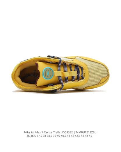 Travis Scott x  Aithtr Max 1WheatLemon DO9392-700 Dames & Heren Schoenen-2