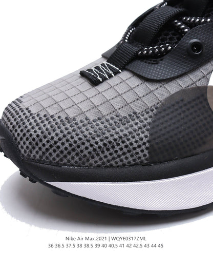 Aithtr Max 2021 BlackWhite DA1925-001 Dames & Heren Schoenen