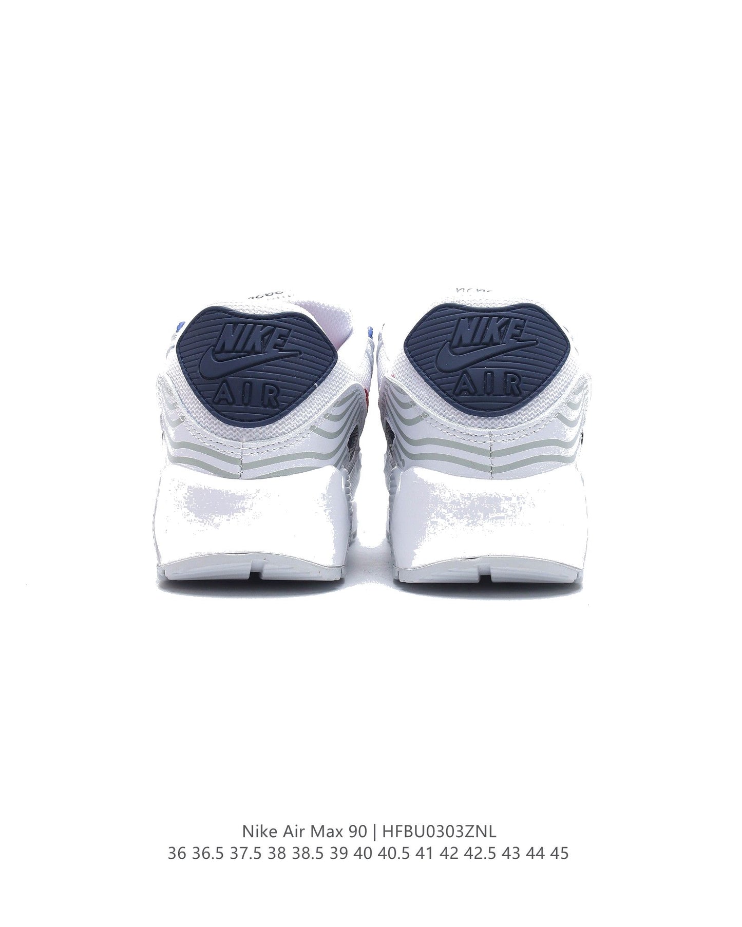 Aithtr Max 90Euro Tour Zebra CW7574-100 Dames & Heren