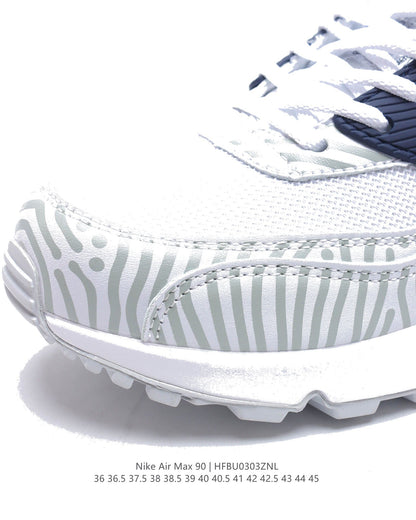 Aithtr Max 90Euro Tour Zebra CW7574-100 Dames & Heren