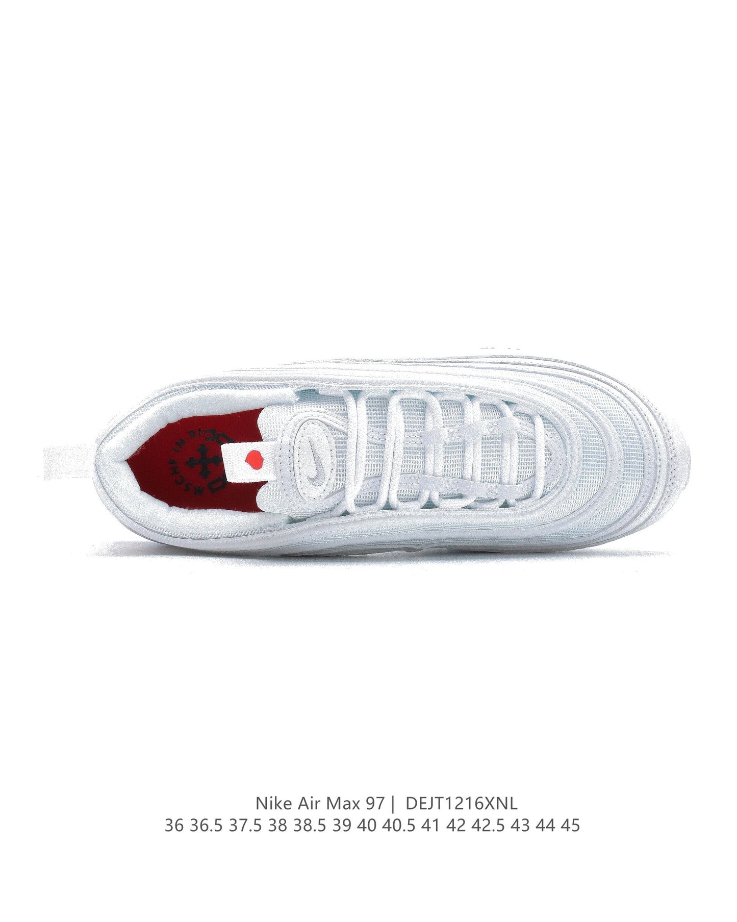 Aithtr Max 97 MSCHF x INRI Jesus 921826-101 Dames & Heren Schoenen