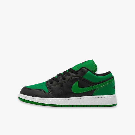 (GS) Aithtr Jordthtan 1 Low 'Black / Lucky Green' (2023) 553560-065