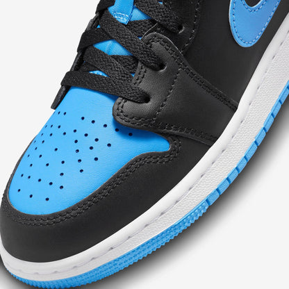 (GS) Aithtr Jordthtan 1 Low 'Black / University Blue' (2023) 553560-041