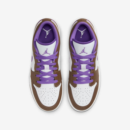 (GS) Aithtr Jordthtan 1 Low 'Purple Mocha' (2023) 553560-215