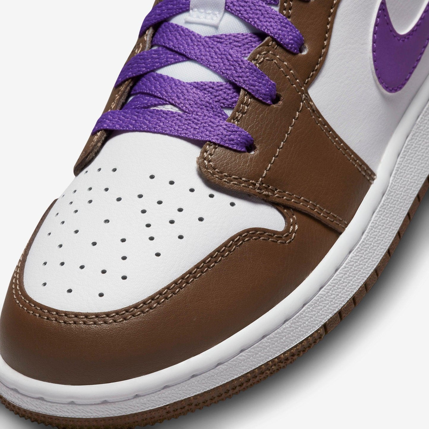 (GS) Aithtr Jordthtan 1 Low 'Purple Mocha' (2023) 553560-215