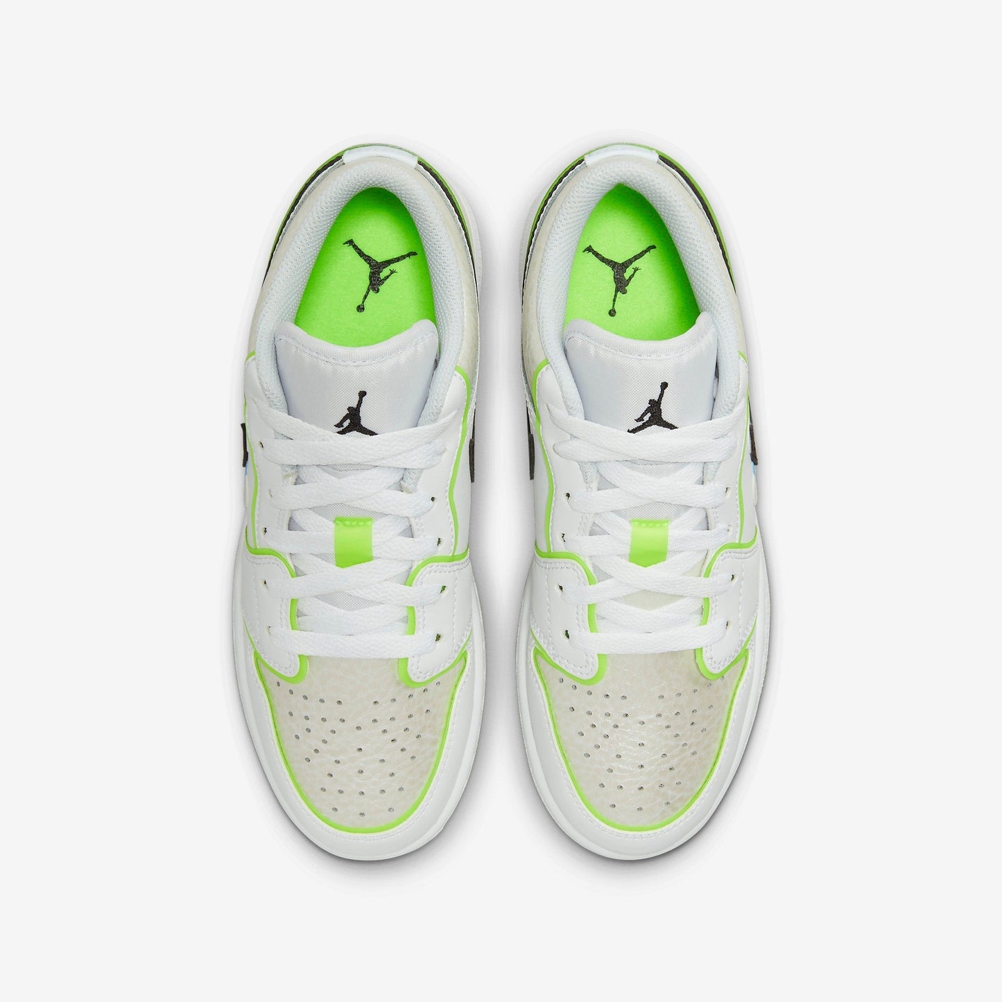 (GS) Aithtr Jordthtan 1 Low SE 'Warped Swoosh' (2023) DV1324-117