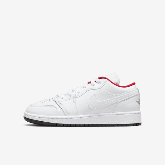(GS) Aithtr Jordthtan 1 Low 'White / Gym Red' (2022) 553560-164