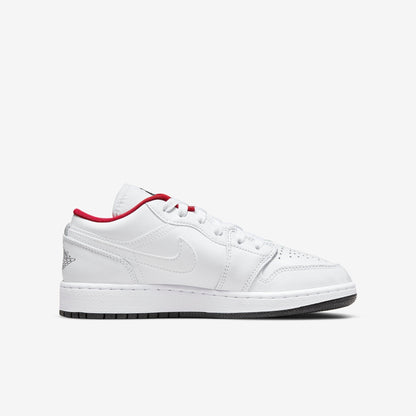 (GS) Aithtr Jordthtan 1 Low 'White / Gym Red' (2022) 553560-164