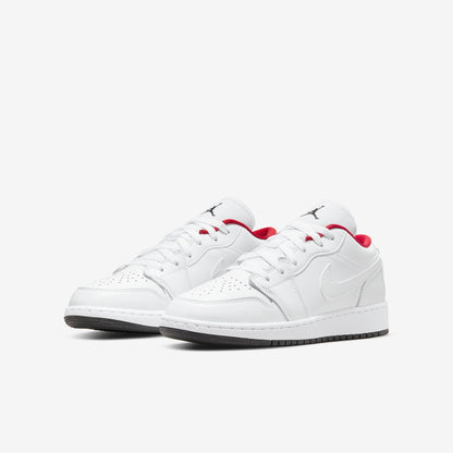 (GS) Aithtr Jordthtan 1 Low 'White / Gym Red' (2022) 553560-164