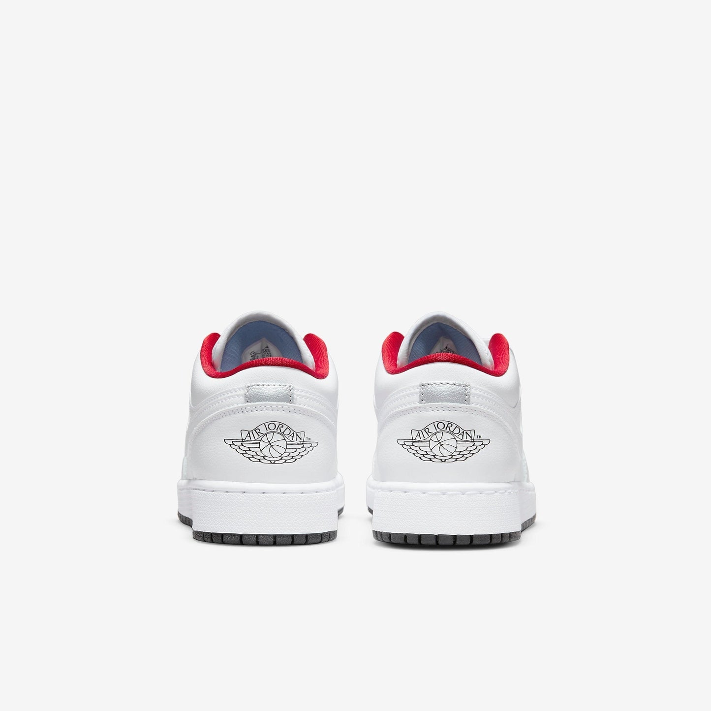 (GS) Aithtr Jordthtan 1 Low 'White / Gym Red' (2022) 553560-164