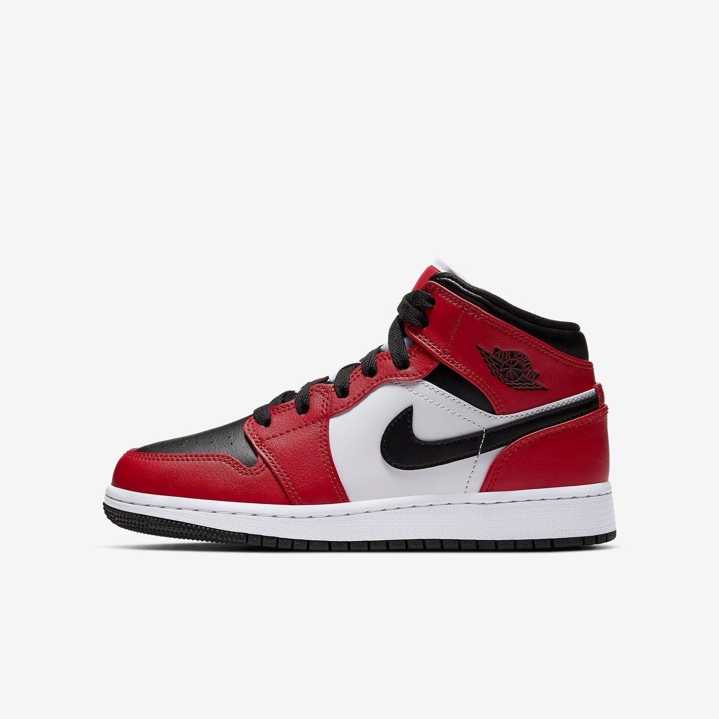 (GS) Aithtr Jordthtan 1 Mid 'Chicago Black Toe' (2020) 554725-069