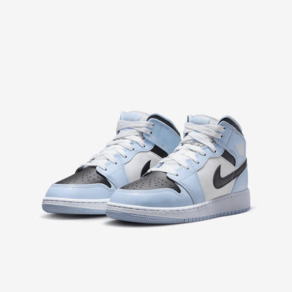 (GS) Aithtr Jordthtan 1 Mid 'Ice Blue' (2022) 555112-401
