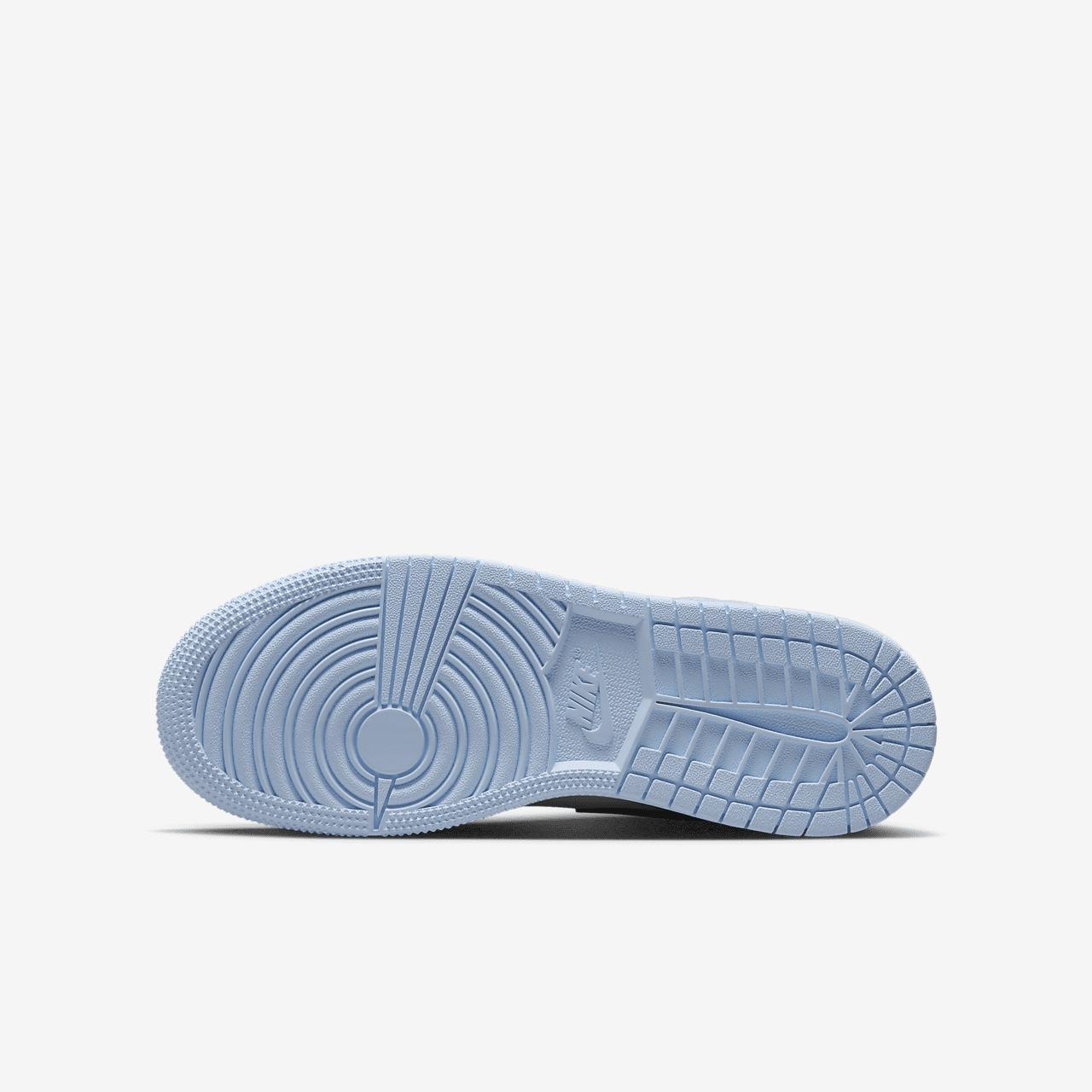 (GS) Aithtr Jordthtan 1 Mid 'Ice Blue' (2022) 555112-401