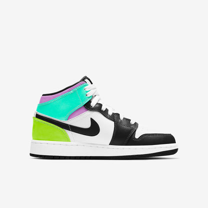 (GS) Aithtr Jordthtan 1 Mid 'Pastel Black Toe' (2021) 554725-175