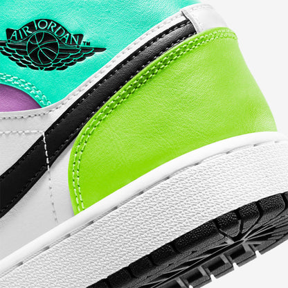 (GS) Aithtr Jordthtan 1 Mid 'Pastel Black Toe' (2021) 554725-175