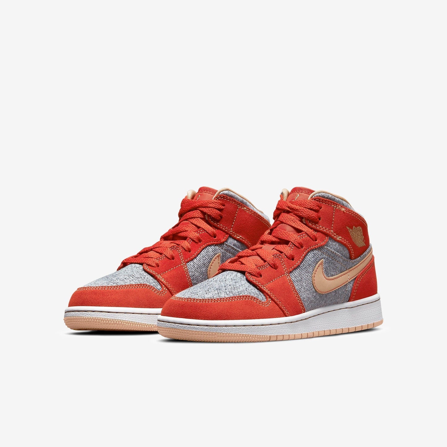 (GS) Aithtr Jordthtan 1 Mid SE 'Denim Red' (2021) DM4384-600