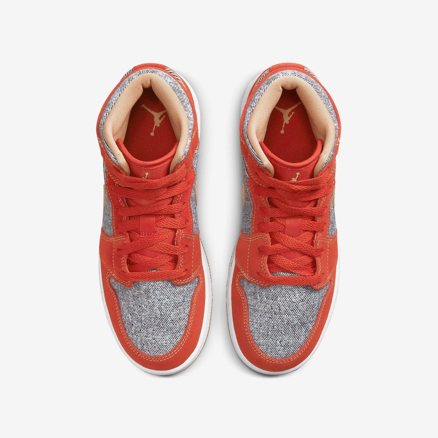 (GS) Aithtr Jordthtan 1 Mid SE 'Denim Red' (2021) DM4384-600