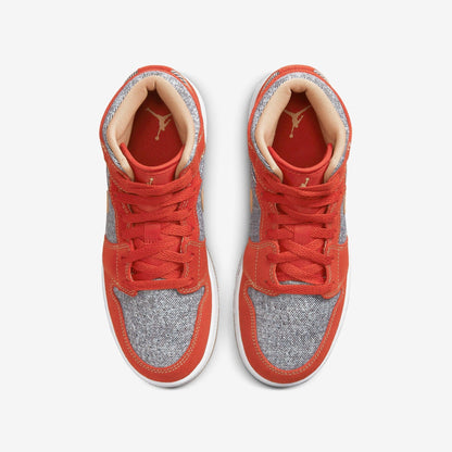 (GS) Aithtr Jordthtan 1 Mid SE 'Denim Red' (2021) DM4384-600