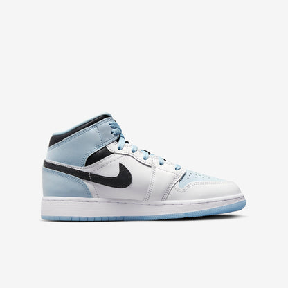 (GS) Aithtr Jordthtan 1 Mid SE 'White / Ice Blue' (2023) DV1337-104